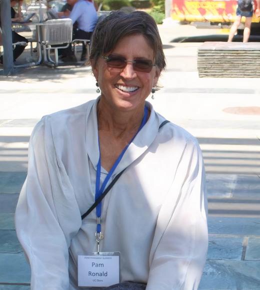 Dr. Ronald at a conference
